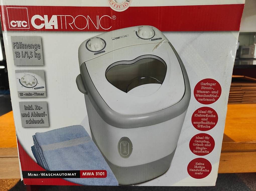 Lavatrici: Clatronic Mini Waschmaschine – Nuovo e nell'imballaggio originale da Wangen b. Olten venduto da Sekisaurus88 4
