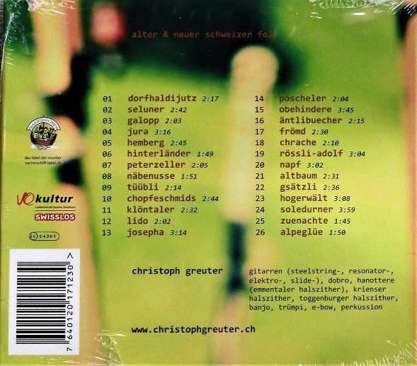 CD: Christoph Greuter – Aseweg – Usato da St.Gallen venduto da jalamusic 1