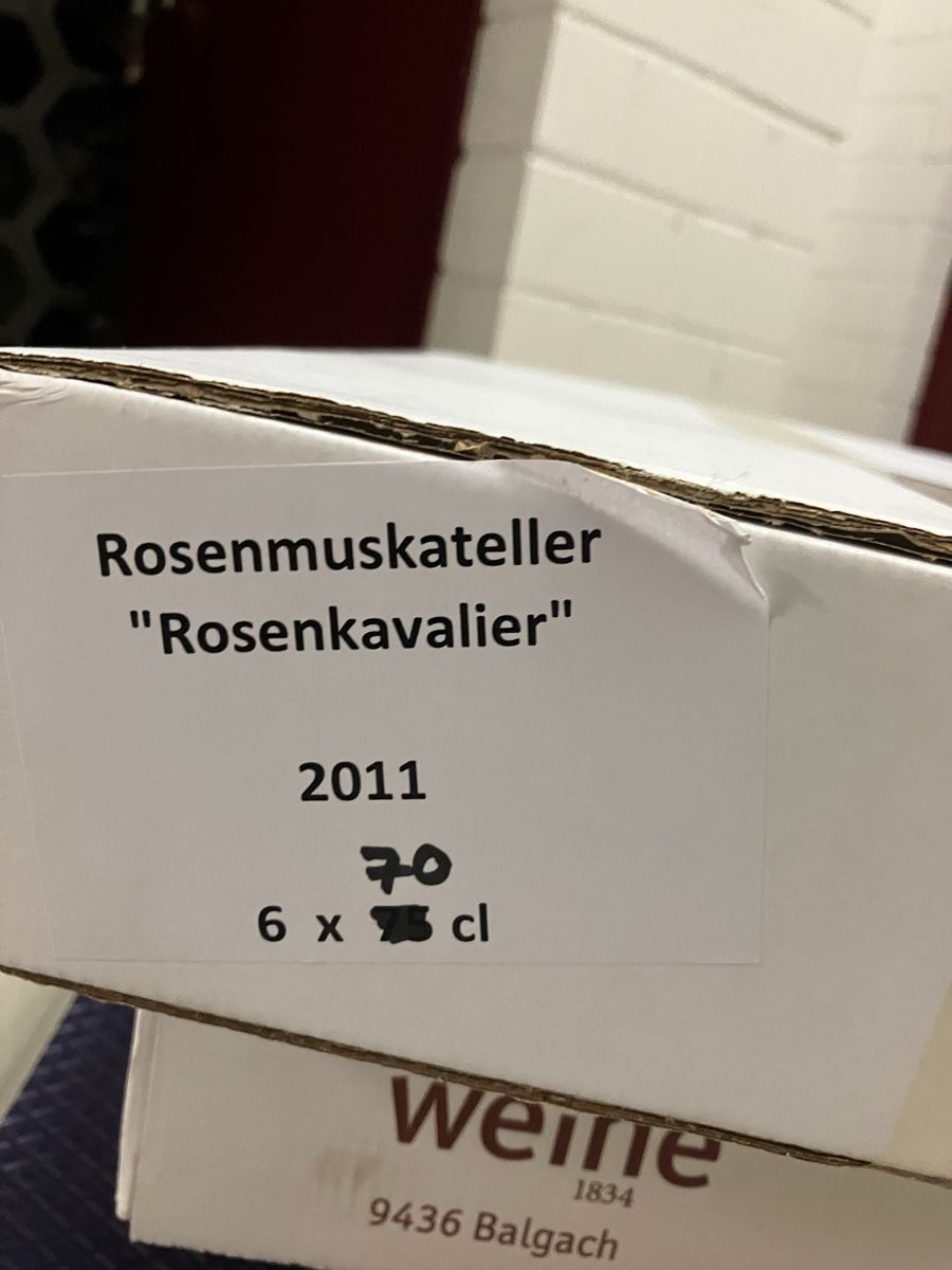 Vino: 6 Goldmuskateller Teufelströpfchen 2012 Weine – Nuovo e nell'imballaggio originale da Wienacht-Tobel venduto da martin156800 2