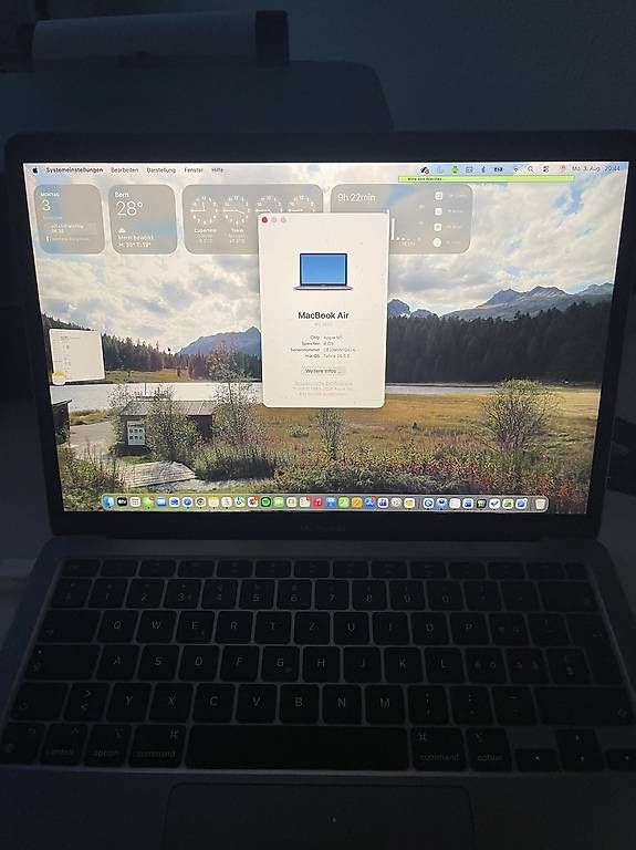 Portables: Apple MacBook Air M1, Einwandfreier Zustand – D'occasion à Binz par Liv.doswald 1
