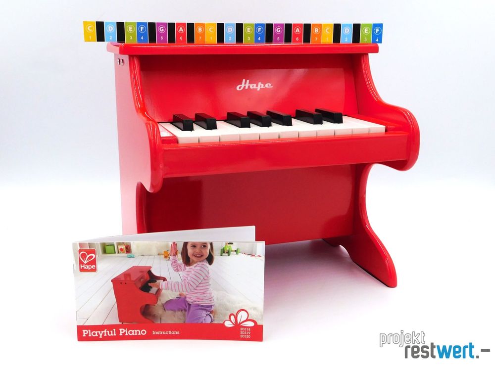Musikinstrumente: Spielzeug-Klavier von HAPE – Gebraucht aus Bülach von restwert_buelach 1