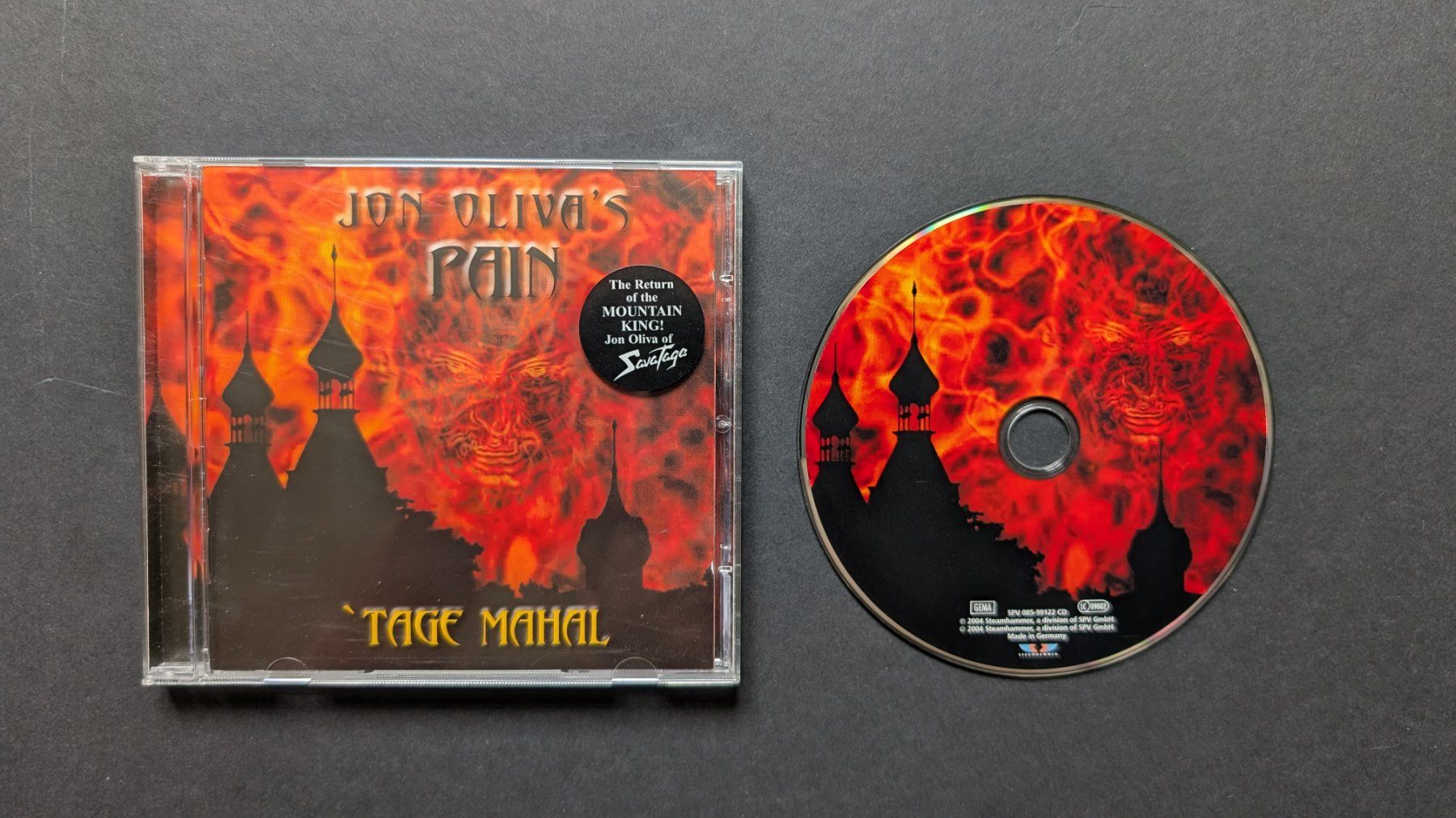 CD: Jon Oliva's Pain | Tage Mahal | CD – Usato da Bottmingen venduto da dan_c5wb