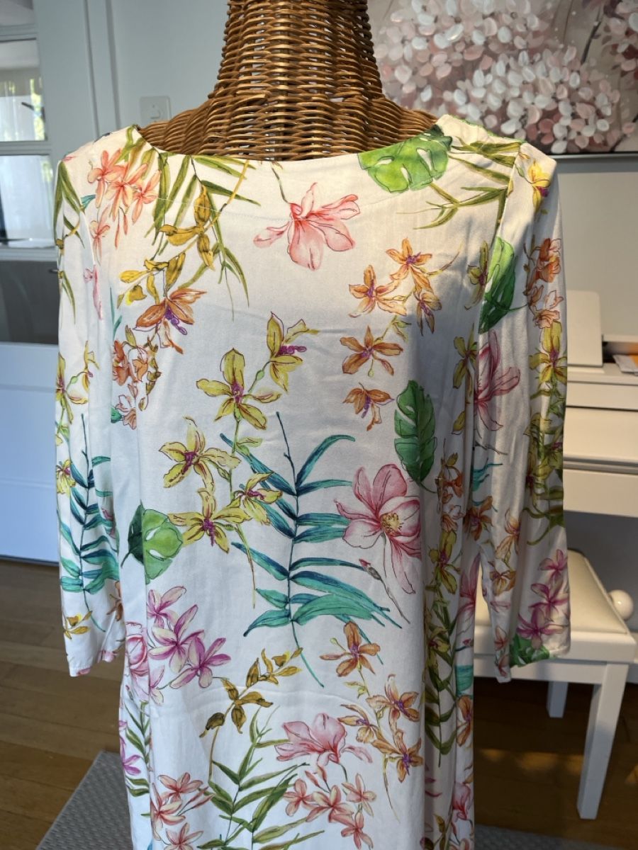 Deerberg Vestiti: Kleid mit Blumenmuster, Deerberg, 36/38 – Usato da Solothurn venduto da Bobesch08 1