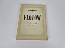 Notenheft "Martha" Flotow