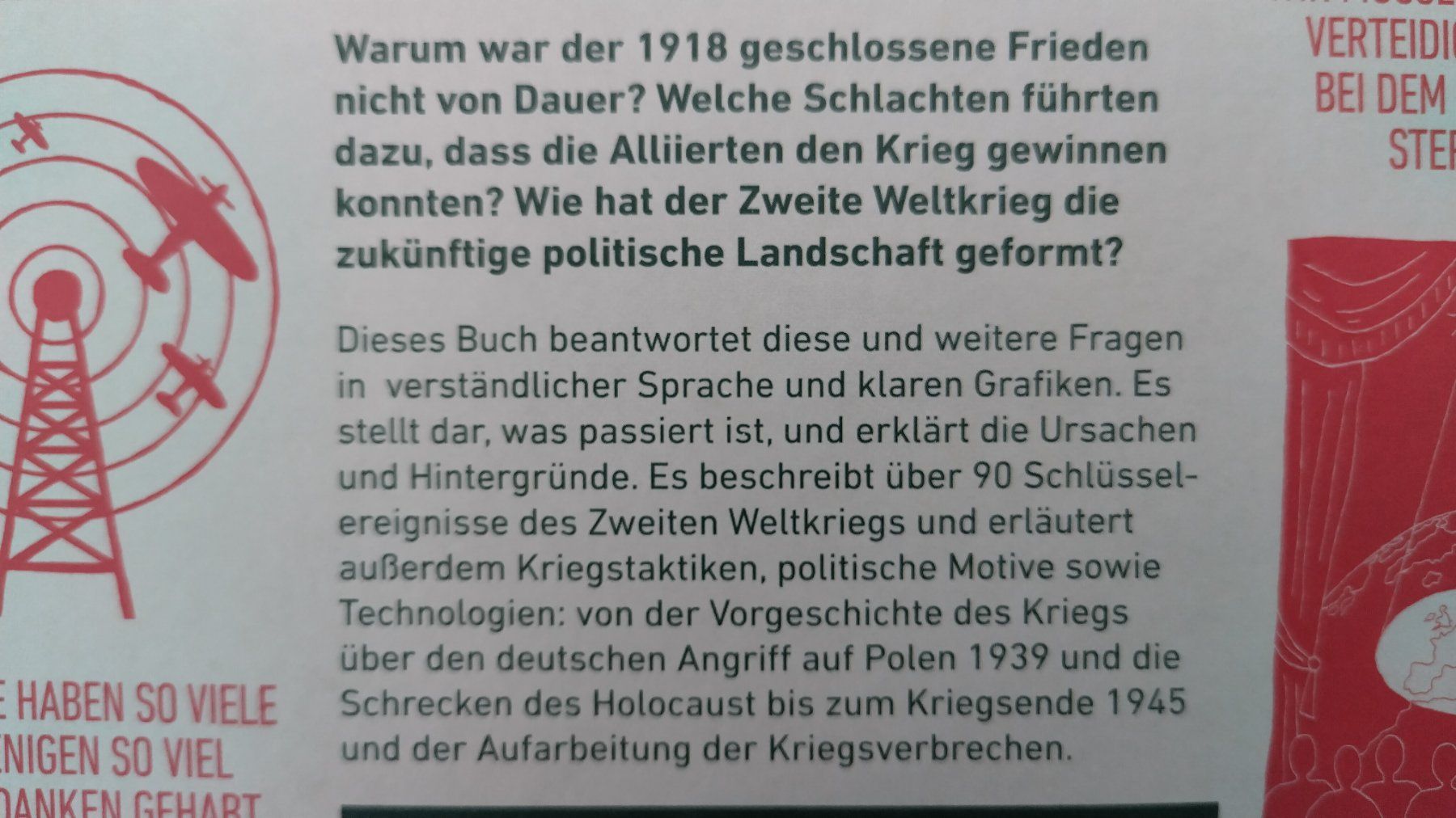 Libri: Der Zweite Weltkrieg / Die Geschichte erklärt / Buch 2025 – Usato da Bellach venduto da JingleJerry 9