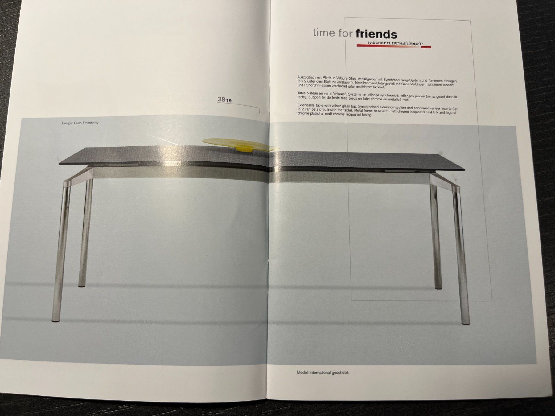 Tavoli: Esstisch Scheffler Table Art – Usato da Affoltern am Albis venduto da GrafDaniel 2