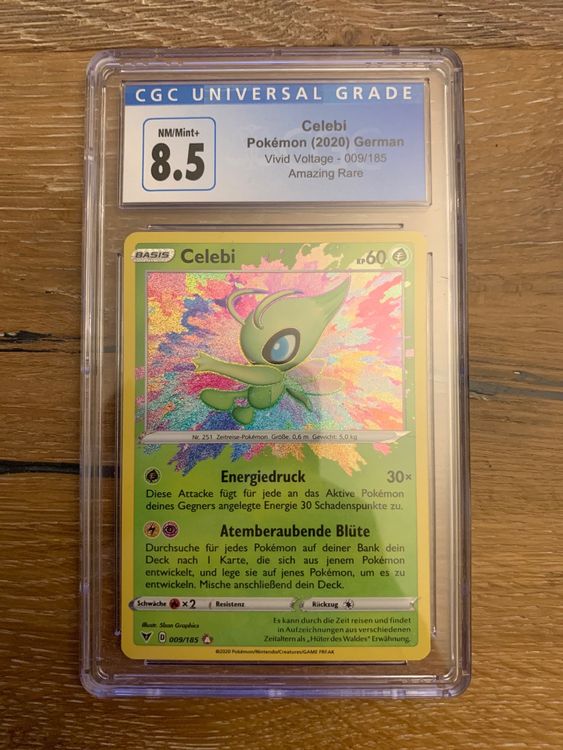 Celebi Amazing Rare Vivid Voltage Nr. 009/185 (Gebraucht) in ...