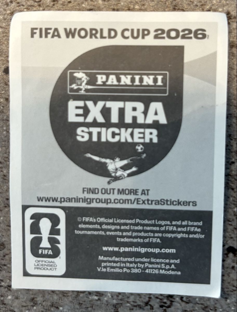 Panini Carte collezionabili: Extra Sticker Wm 2026 Doku – Nuovo (secondo la descrizione) da Pfäffikon ZH venduto da Huerlimaa01 1