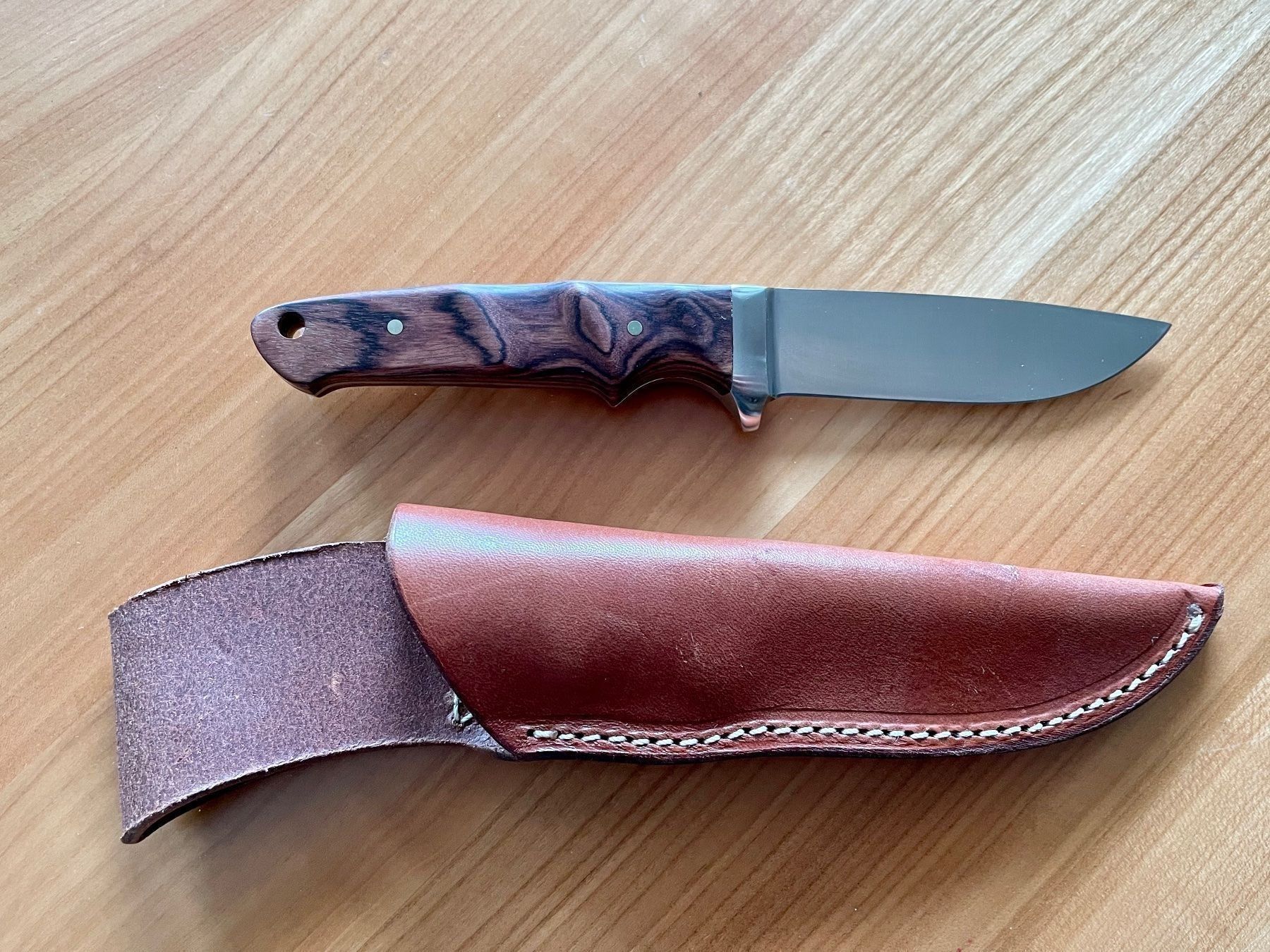 Accessori: Böker Integral Messer mit Lederscheide neu – Nuovo e nell'imballaggio originale da Niedergösgen venduto da Ibex56 2