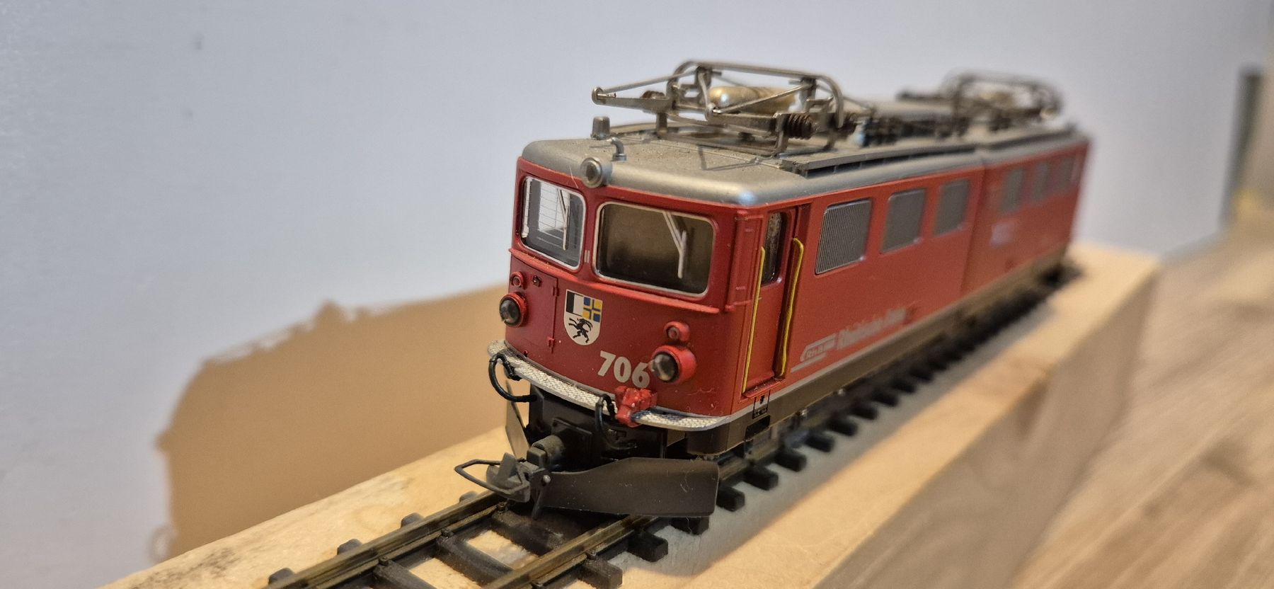 Bemo Modellini di ferrovie: Bemo 1254/6 Ge 6/6 RhB Disentis Digital Selectrix – Usato da Illhart venduto da Markus203 4