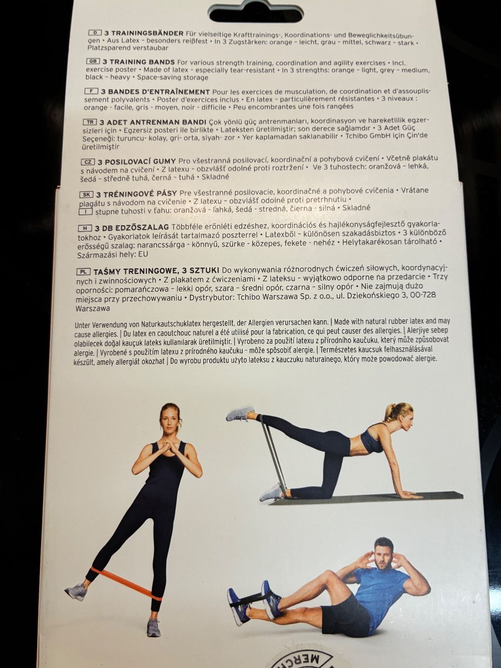Altro in Bricolage: NEU: 3 Trainingsbänder inkl. Uebungsposter – Nuovo e nell'imballaggio originale da Zürich venduto da April4all 1