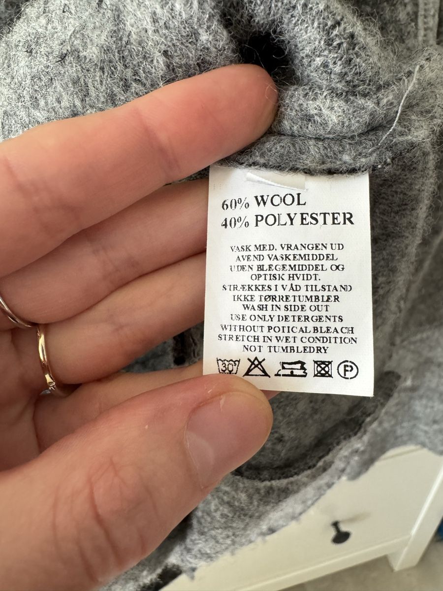 Giacche: Cosy Wool Blend Hooded Jacket, Gr. 38, Grey – Usato da Bülach venduto da dan_7scp 2