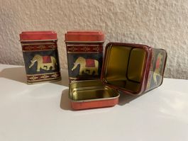 Dosen mit Elefanten Motiv