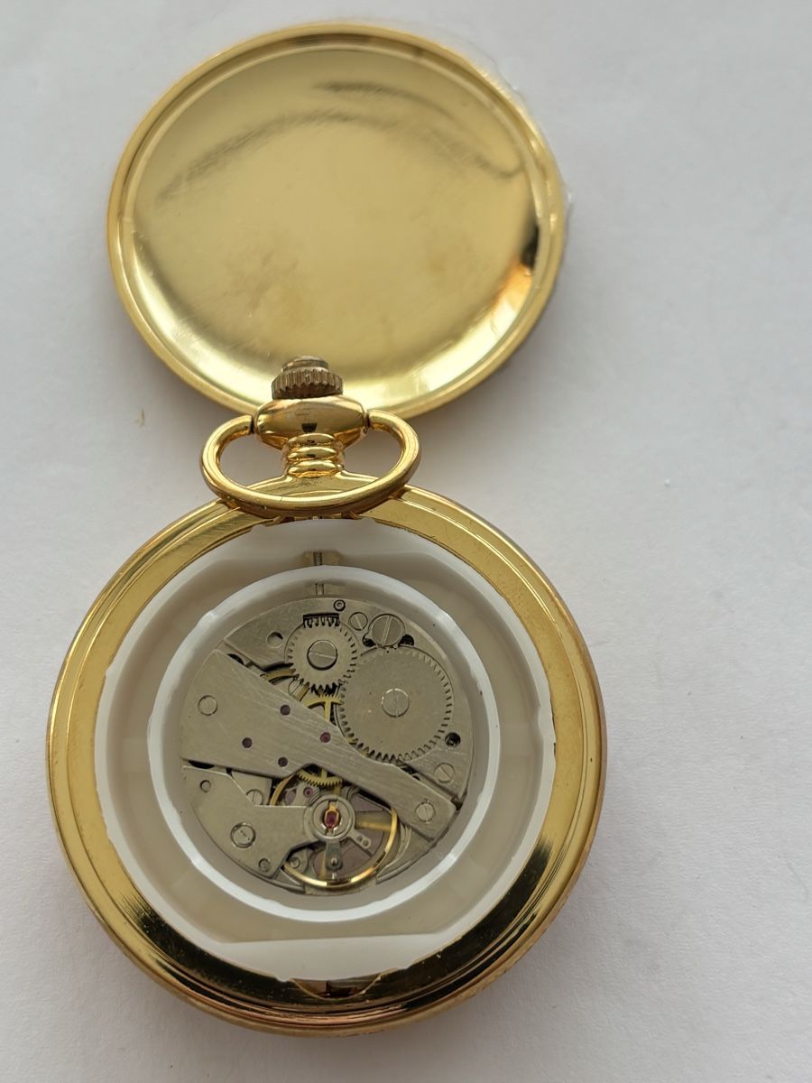 Uhren: -Taschenuhr, Mechanik – Neu (gemäss Beschreibung) aus Langnau am Albis von flusspflege 3