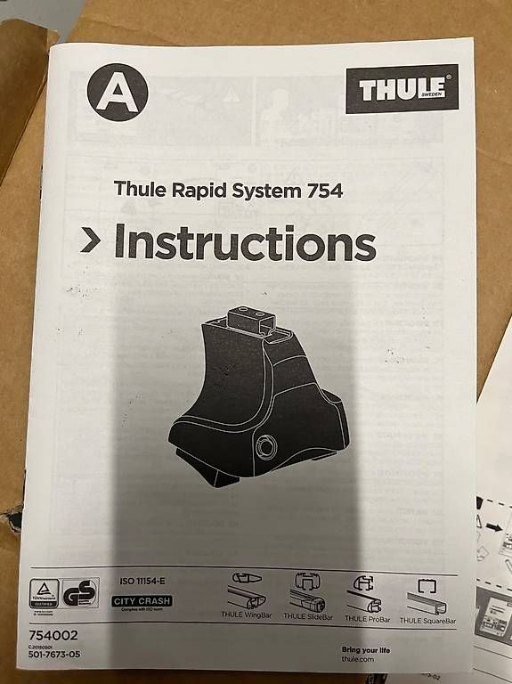 Thule Barres de toit: Thule Rapid System 754 mit Wing Bar – D'occasion à Fällanden par Alago 2