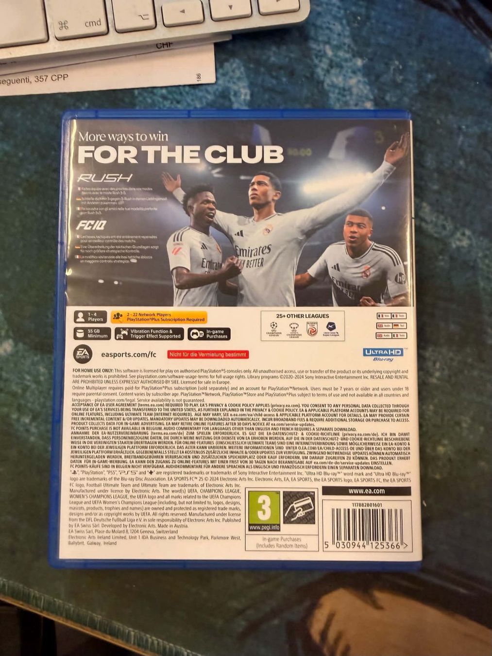 Sony Giochi: FC 25 Sony Playstation 5 – Usato da Giubiasco venduto da Ticinerd 1