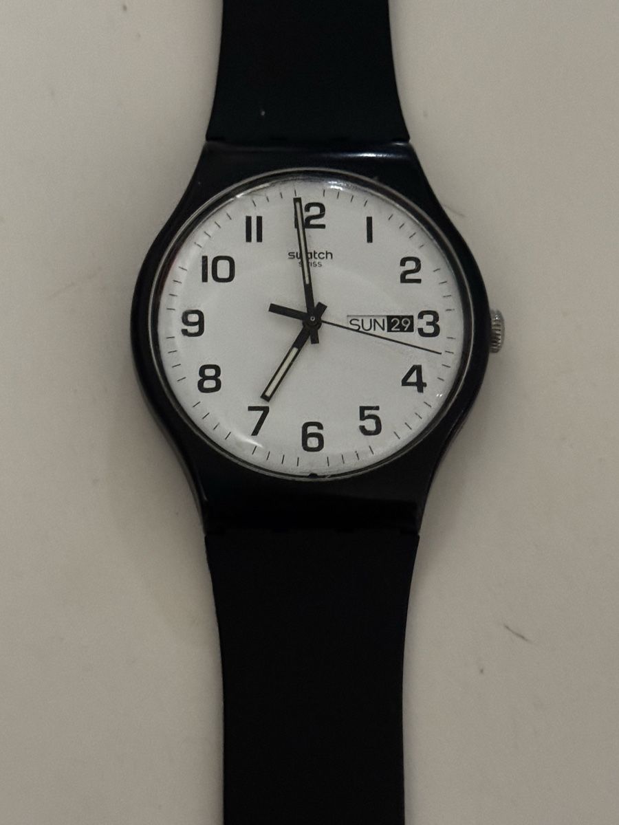 Swatch Uhren: Swatch Gent Black and White 41mm – Gebraucht aus Vevey von Eiden77