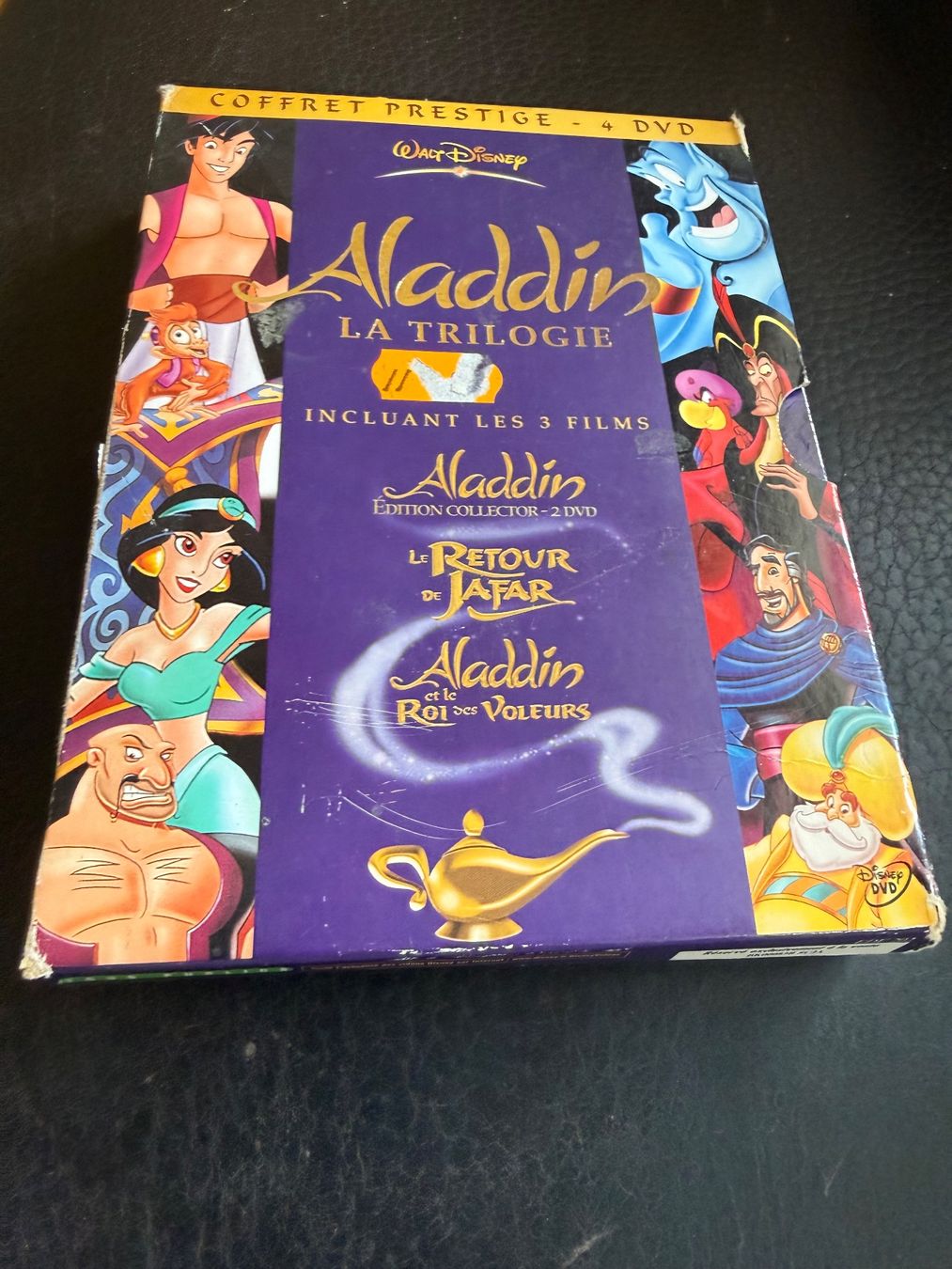 Alle DVDs: Disney: Trilogie Aladdin (4 DVDs) – Gebraucht aus Troinex von grigri2020
