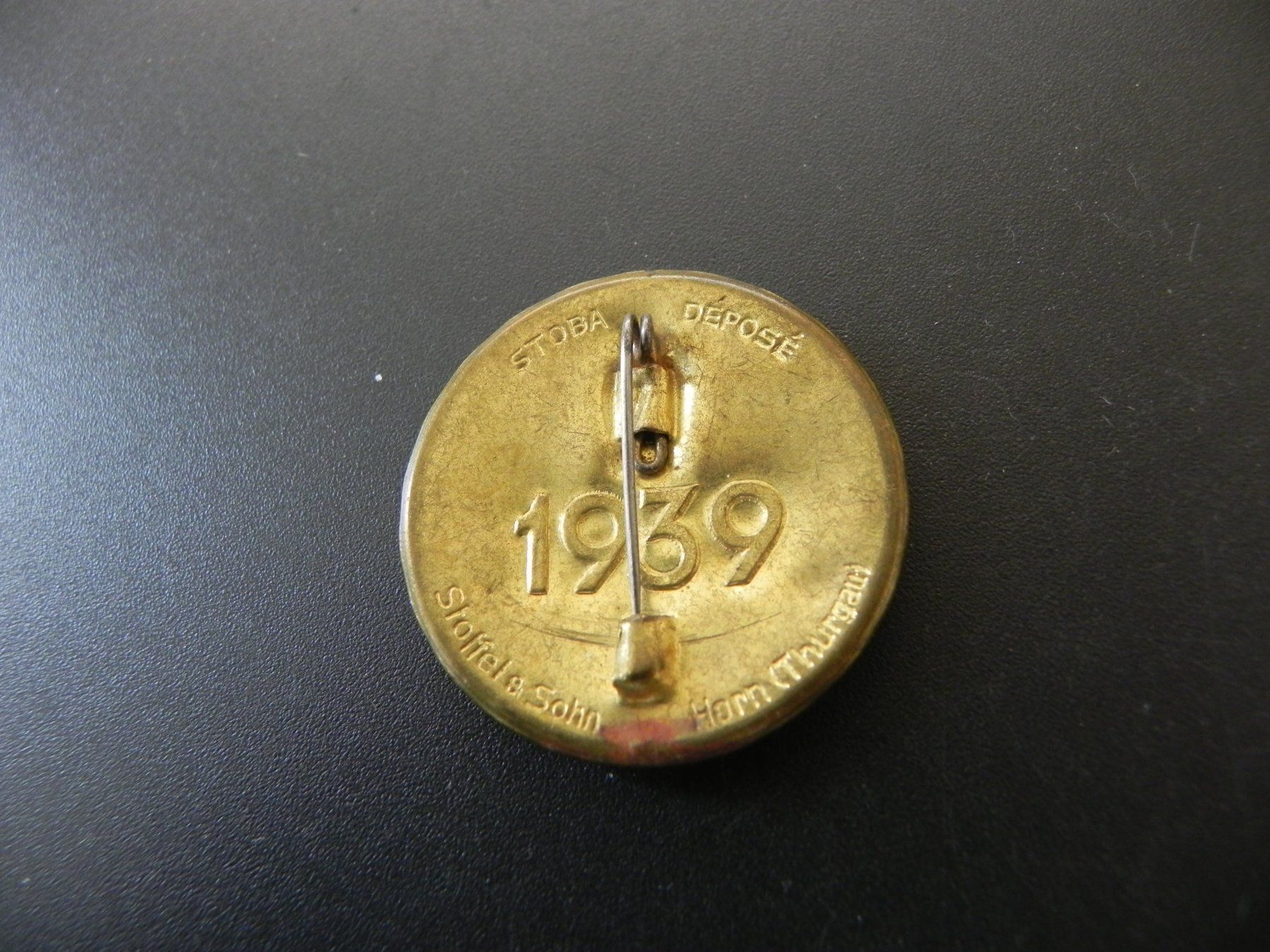 Spille & Fermagli: Abzeichen 1. August 1939 – Usato da Biel/Bienne venduto da Gogolozi 1