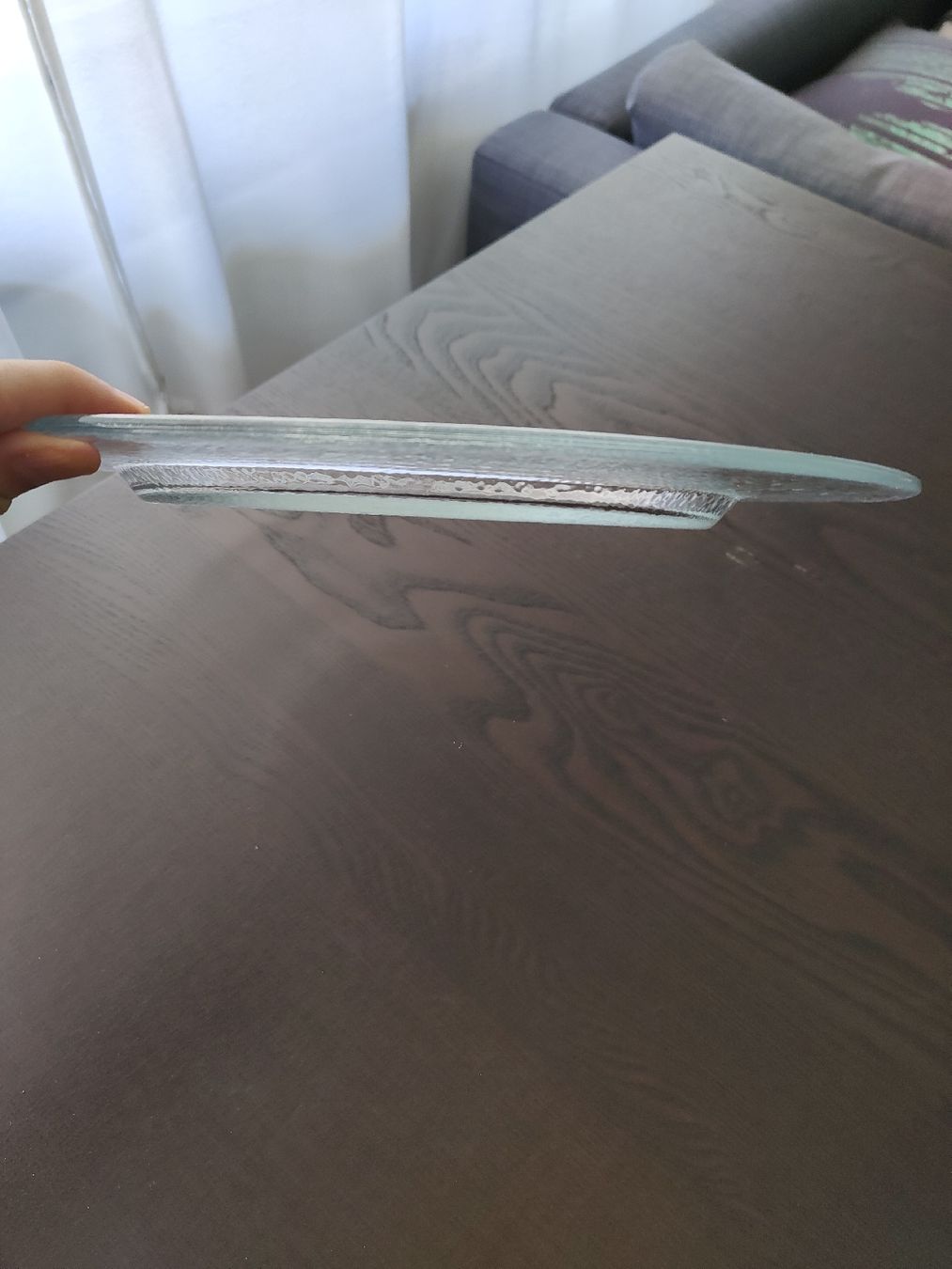Piatti di portata: Tischset Glas 34cm Durchmesser – Usato da Olten venduto da Bosko2k 1