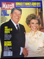 Paris Match - 10 novembre 1988 - Ronald et Nancy