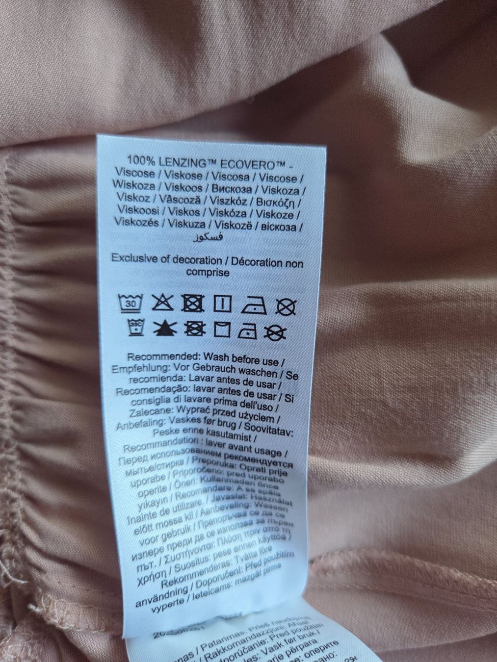 Vila Vestiti: Vila Blusenkleid rosa – Usato da Zürich venduto da Stephs13 3