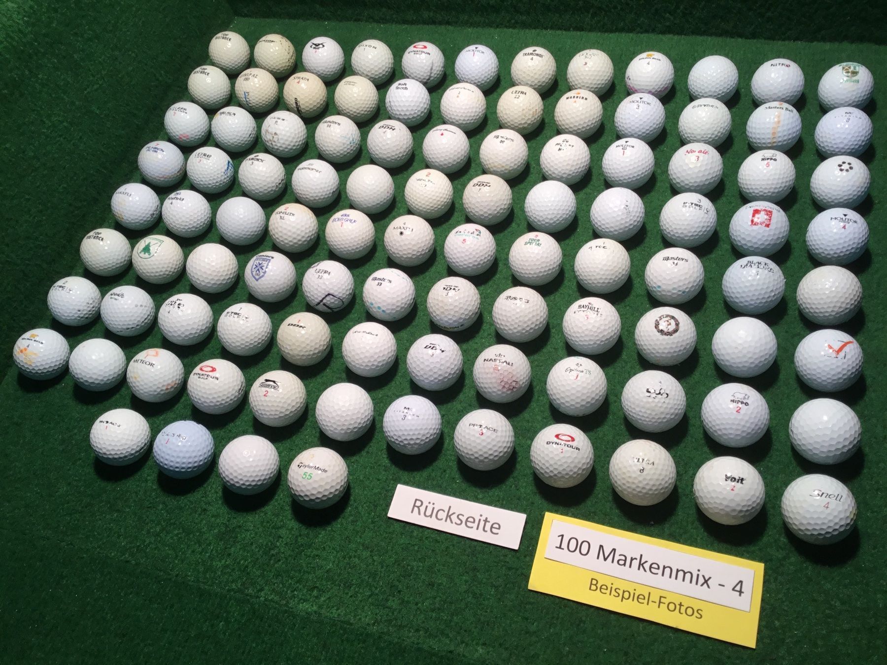 Palloni: 100 Golfbälle Markenmix (mässig) – Usato da Bergdietikon venduto da shimano4 5