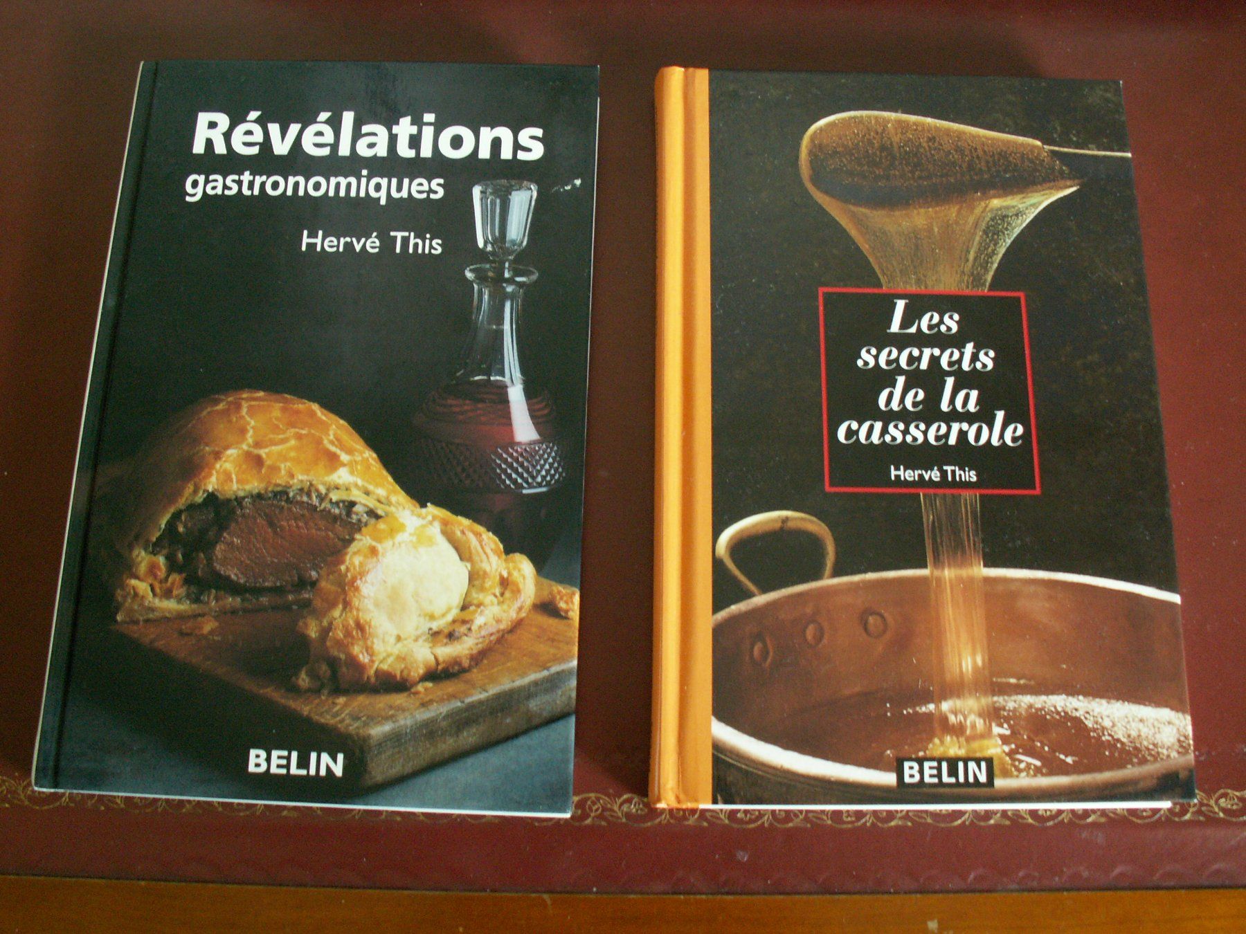 Bücher: Hervé This: Révélations gastronomiques & Secrets casserole – Gebraucht aus Le Grand-Saconnex von Lanine01