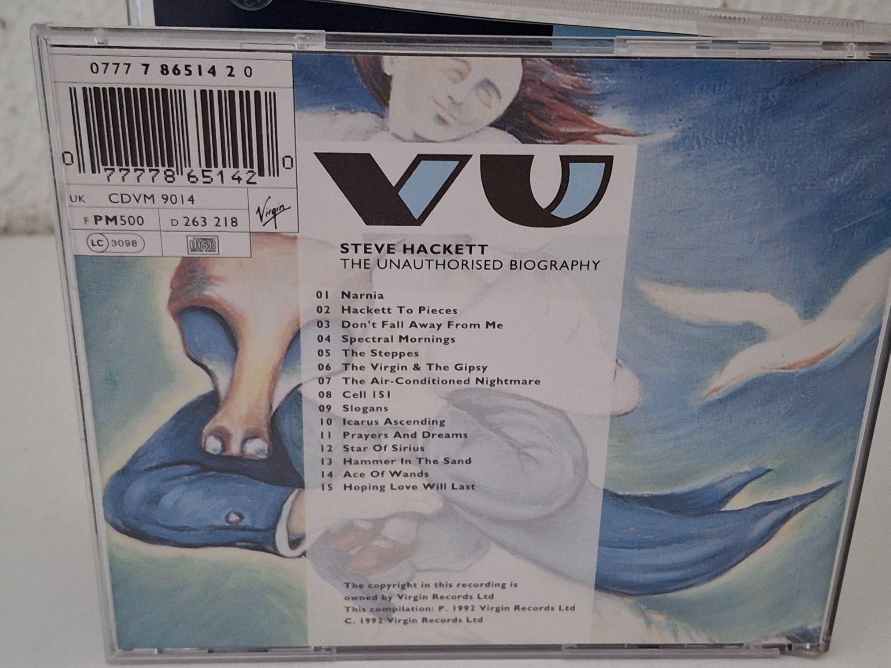 CD: CD Steve Hackett - The Unauthorised Biography – Usato da Aarberg venduto da Jackup1 1