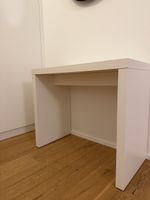 White Console Table/Desk - Minimalist & Modern Design