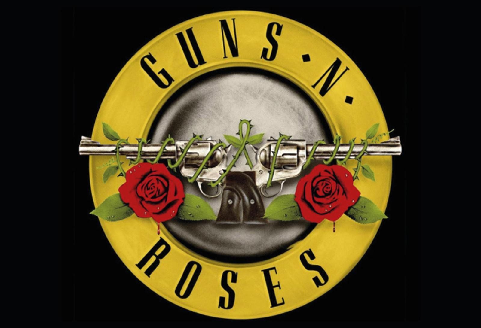 Insegne: Blechschild-GUNS N ROSES-80ER ROCK QUER – Nuovo e nell'imballaggio originale da Rupperswil venduto da big-one-sale