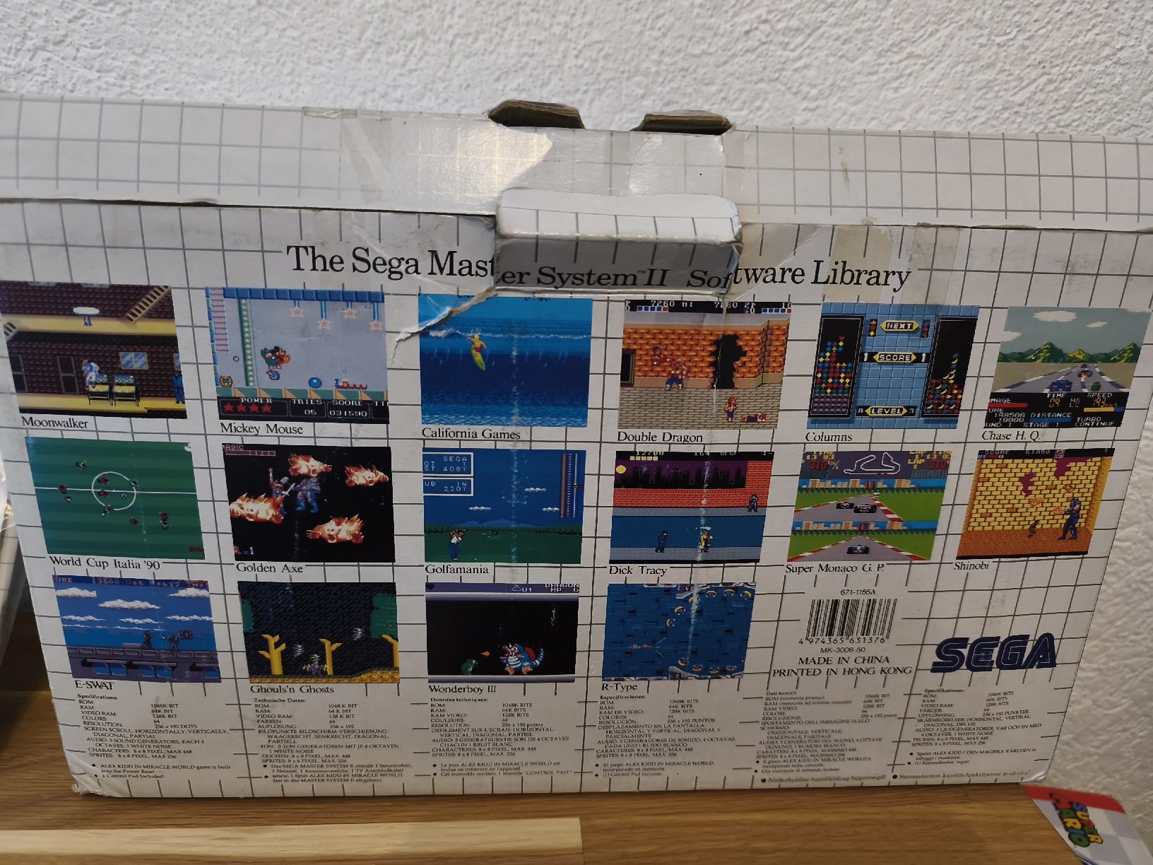Sega Konsolen: SEGA Master System II avec boîte  – Defekt aus Conthey von Th3gr4yf0x 6