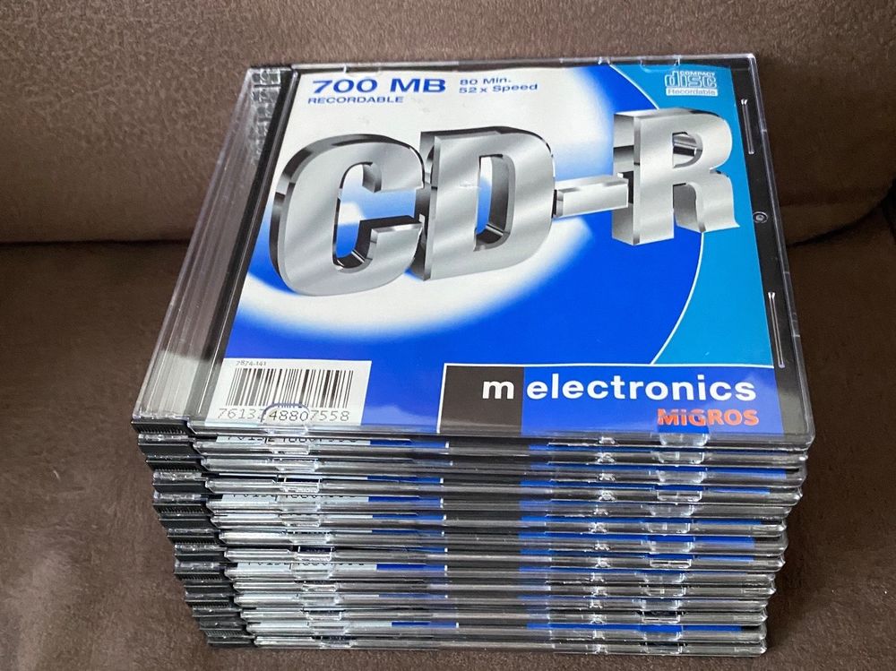 Singhoow CD-R Rohlinge 25 Stück - 700MB 80min Mit Bedruckbarer Oberfläche