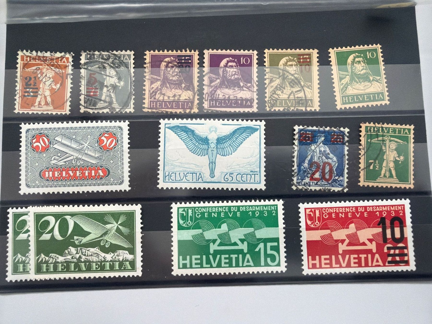 Alle Briefmarken: Flugpostmarken Set – Gebraucht aus Küssnacht am Rigi von POSTOMASTER