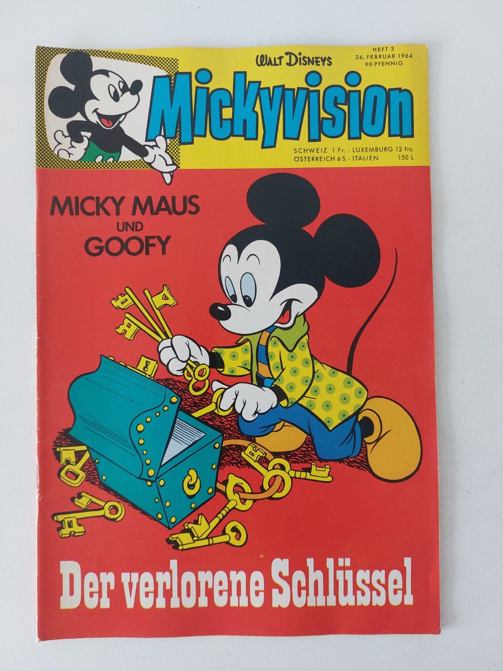 Comics: Mickyvision 1964 Nr. 3 Ehapa Verlag Comic – Gebraucht aus Schenkon von Uhu007