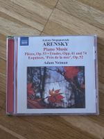 CD: Anton Arensky: Piano Music mit Adam Neiman 
