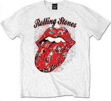 The Rolling Stones T-Shirt XXL Tattoo Flash weiss