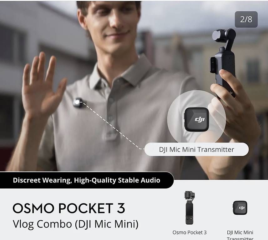 Action Cam: Osmo Pocket 3 Vlog Combo – Nuovo e nell'imballaggio originale da Zürich venduto da Andreacordero94 4