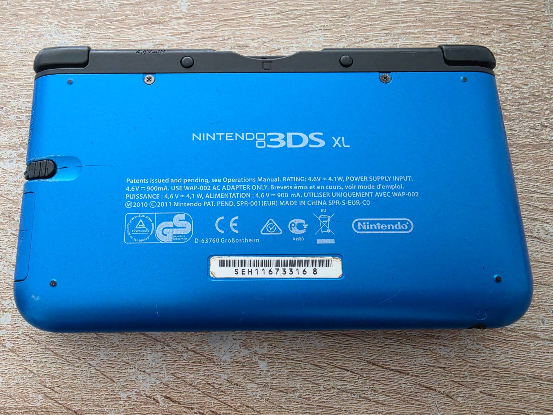 Nintendo Konsolen: Nintendo 3DS XL in blau – Gebraucht aus Sempach von Knuckles17 5