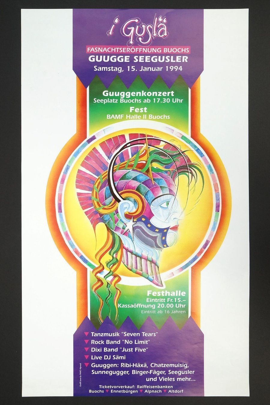 Foto & Immagini: Seegusler Buochs Plakat 1994 – Usato da Buochs venduto da chicco64