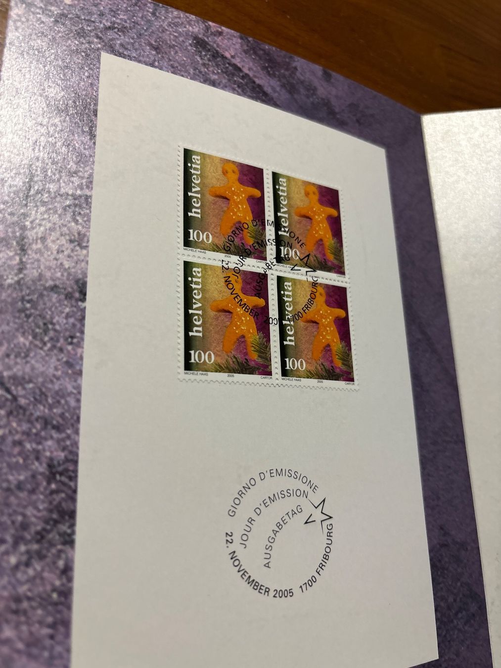 Tutti i francobolli: Bogen Briefmarken Elsa Baxter 2006 Weihnachten – Usato da Zürich venduto da engebrunau 2