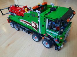 Lego Technik 42008 Servicefahrzeug-Abschlepptruck *TOP*