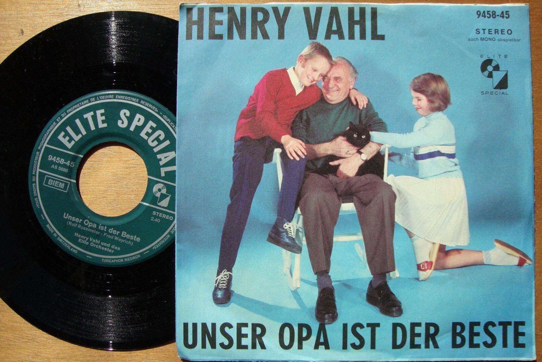 Dischi in vinile: HENRI VAHL - UNSER OPA IST DER BESTE – Usato da Bern venduto da Uli_10_11 1