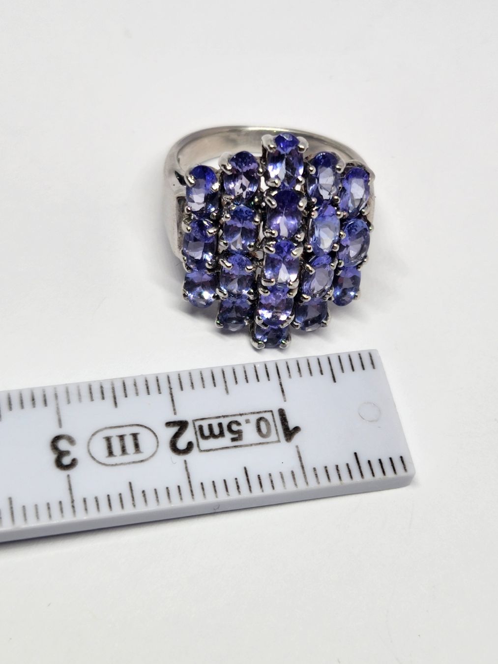 Anelli: Iolite Ring, in Massivem Silber 925, – Usato da St. Gallen venduto da GIULESGG 8