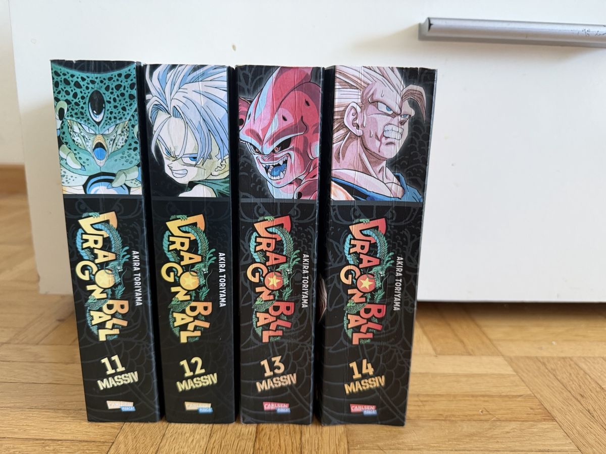 Comics: Dragon ball massiv bänder 11-14 – Gebraucht aus Aarau von akimey