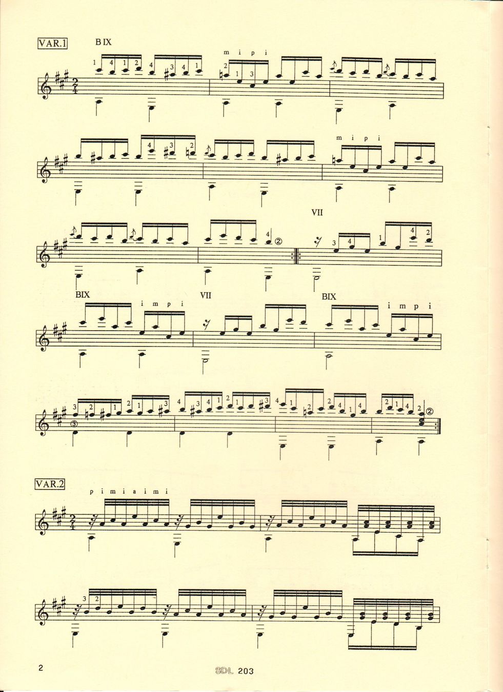 Libri: THEME ET VARIATIONS op. 162 - Ferdinando Carulli – Nuovo (secondo la descrizione) da St-Blaise venduto da partita-ch 2