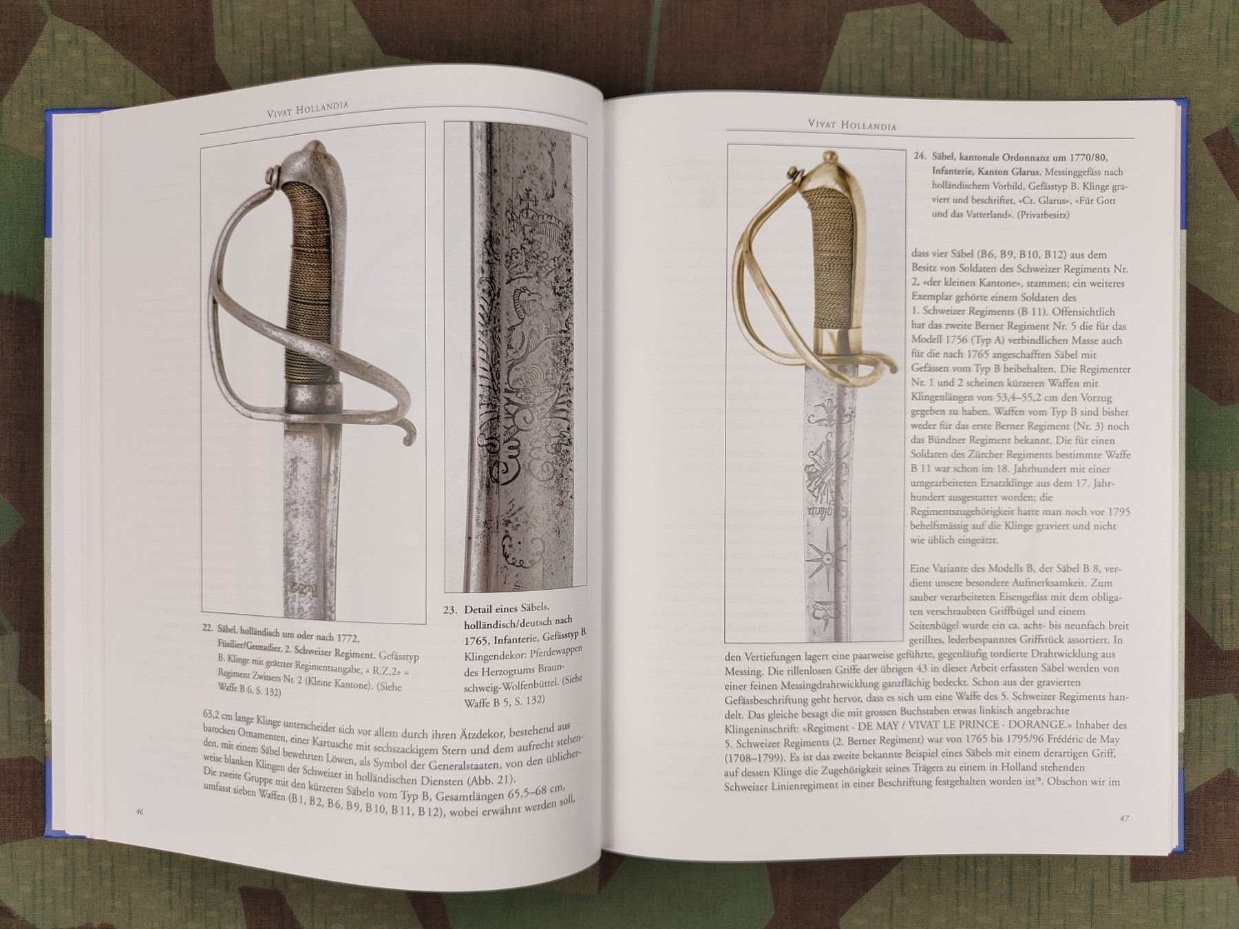 Schweizer Armee Uniformi: Buch, Zur Geschichte der Schweizer in holländischen Diensten – Usato da Bauma venduto da SwissMilitaria 6