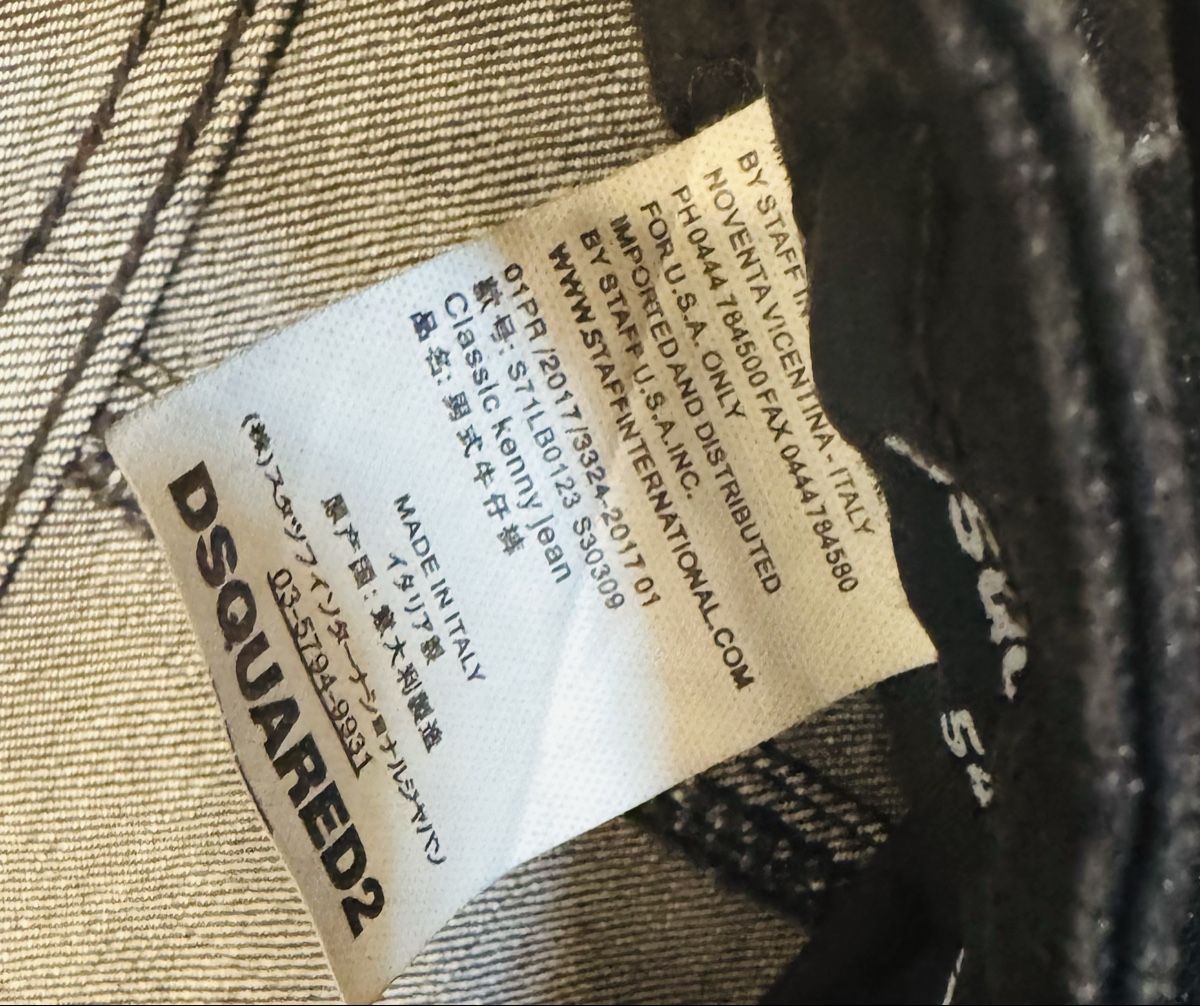 Dsquared2 Jeans: Jeans Dsquared2 Classic Kenny nero taglia 54  – Nuovo (secondo la descrizione) da Volketswil venduto da mau_9pxs 2