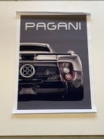 Paganiz Zonda Leinwand Poster 50x70cm