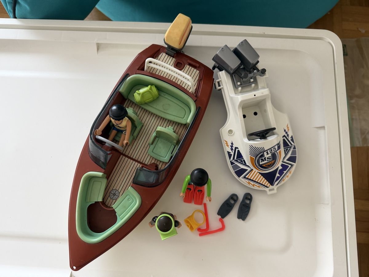 Playmobil Giocattoli: Playmobilboote und Taucher – Usato da Aarau venduto da Tam6 1
